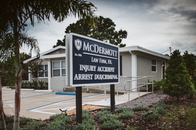 Seminole Office Sign | McDermott Law Firm, P.A.